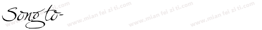 Song to字体转换